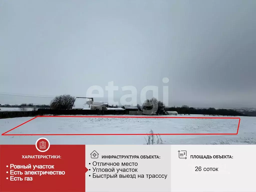 Участок в Белгородская область, Яковлевский муниципальный округ, с. ... - Фото 1