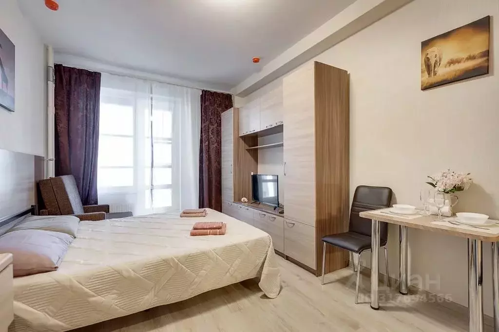 Студия Санкт-Петербург Пулковское ш., 14Е (28.0 м) - Фото 1