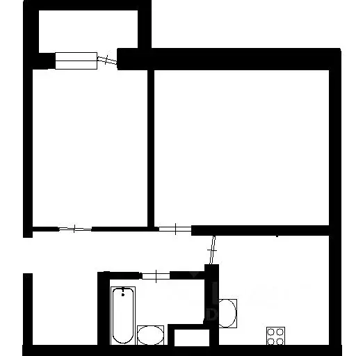 1-к кв. Москва ул. Генерала Кузнецова, 19К1 (43.0 м) - Фото 1