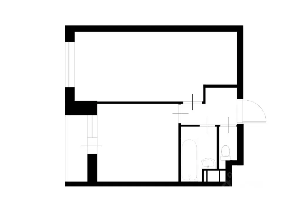 1-к кв. Санкт-Петербург Комендантский просп., 60к1 (36.1 м) - Фото 1