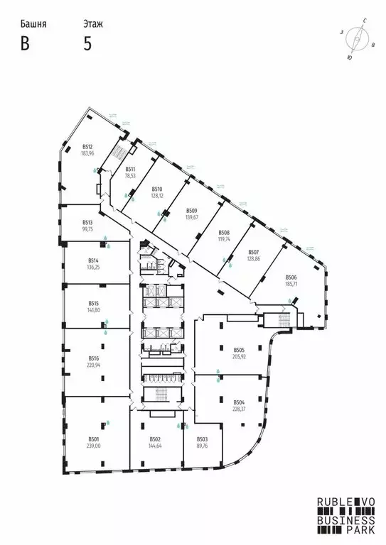 Офис (220.94 м) - Фото 2