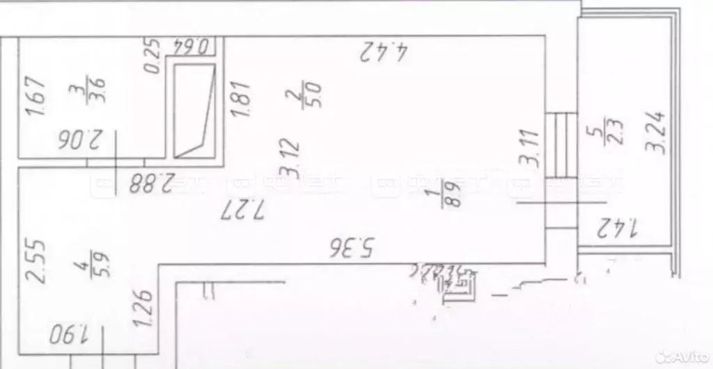 Студия Татарстан, Казань ул. Четаева, 43А (26.0 м) - Фото 2