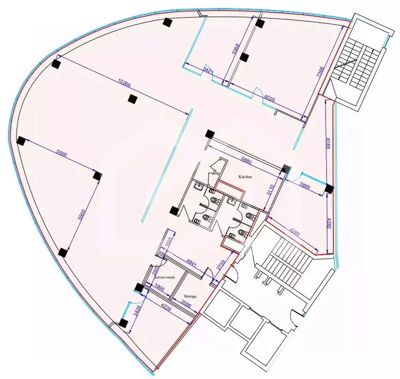 Помещение свободного назначения в Москва Таганская ул., 17-23 (459 м) - Фото 2