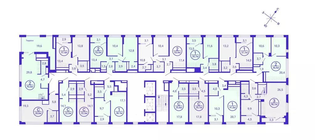 2-к кв. Свердловская область, Екатеринбург Уктус жилрайон, Астон ... - Фото 2
