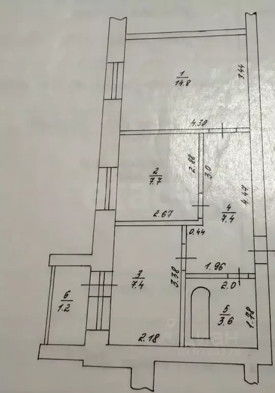 2-к кв. Татарстан, Казань ул. 3-я Кленовая, 9Б (40.9 м) - Фото 2