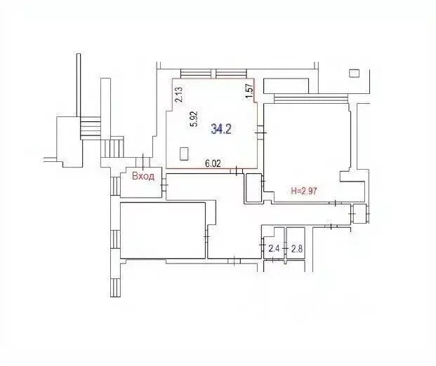 Помещение свободного назначения в Москва, Москва, Троицк В мкр, 39 (34 ... - Фото 2