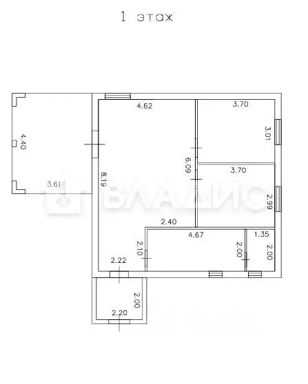 Дом в Пензенская область, с. Бессоновка ул. Центральная (90 м) - Фото 2