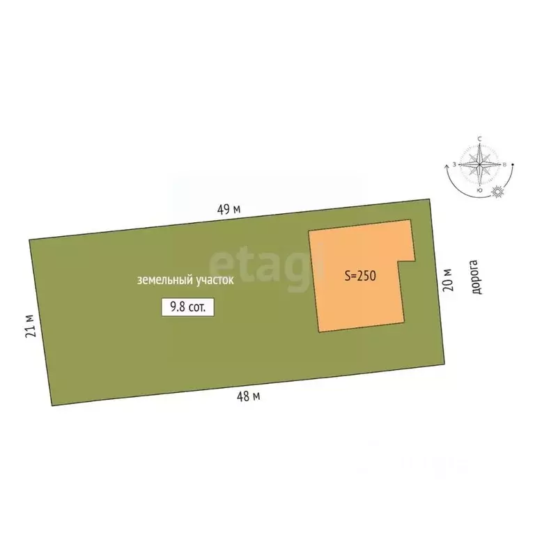 Дом в Калужская область, Юхнов Калужская ул., 18 (250 м) - Фото 2