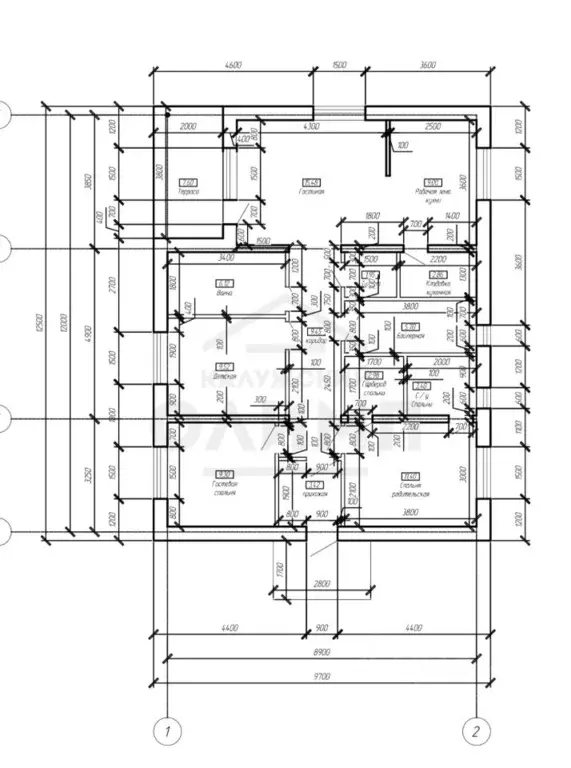 Дом в Калужская область, Калуга городской округ, д. Лихун ул. ... - Фото 2