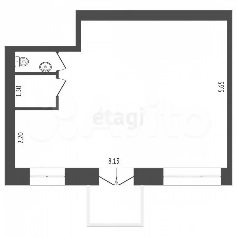 Продам офисное помещение, 41.6 м - Фото 0