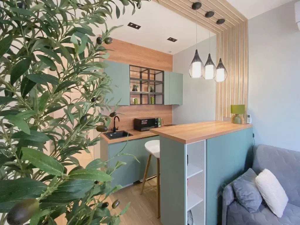 Студия Москва ул. Ивана Франко, 6 (30.0 м) - Фото 1