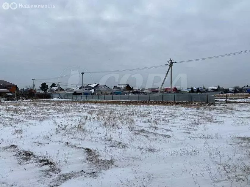 Участок в Тюменский район, деревня Тураева (9 м) - Фото 0