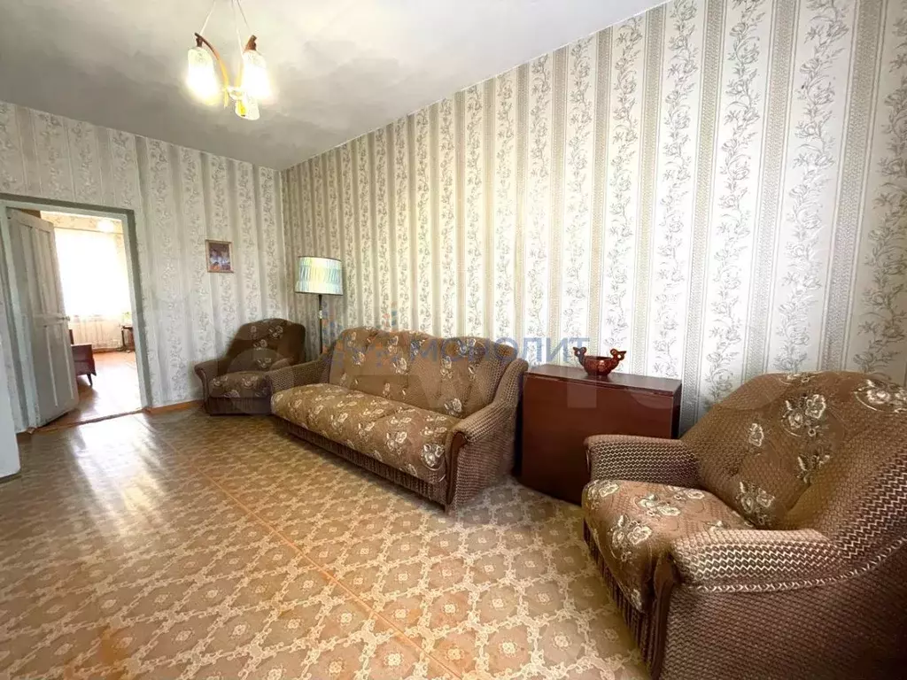 2-к. квартира, 43,6 м, 1/2 эт. - Фото 1
