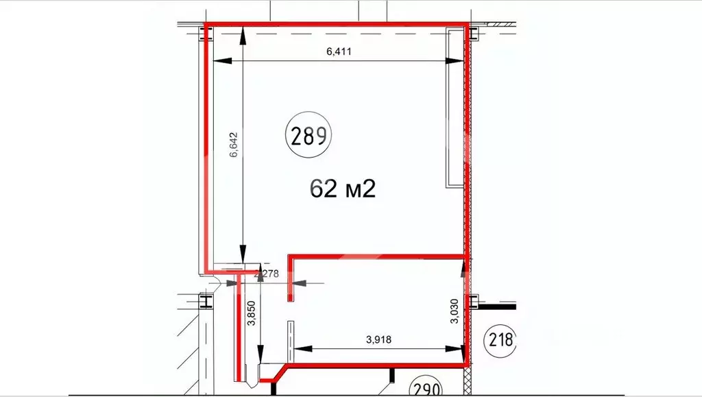 Помещение свободного назначения в Москва ул. Федосьино, 12 (62 м) - Фото 1