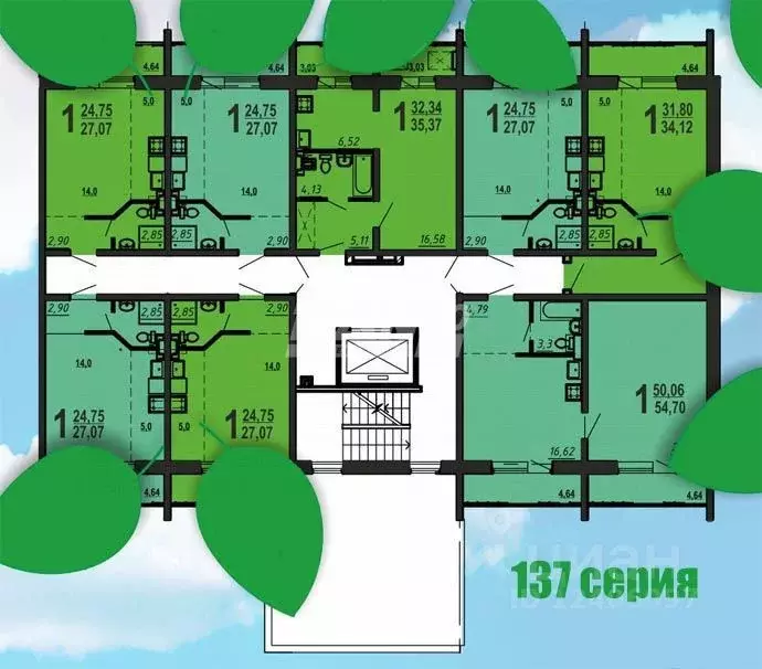 1-к кв. челябинская область, челябинск ул. петра столыпина, 15 (24.7 . - Фото 1