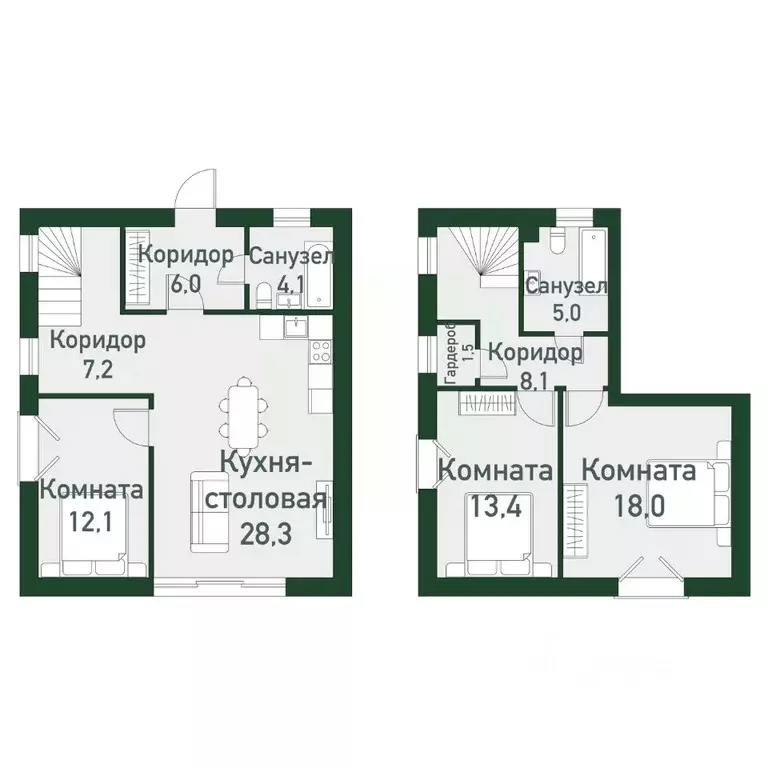 3-к кв. Челябинская область, Челябинский городской округ, пос. ... - Фото 1