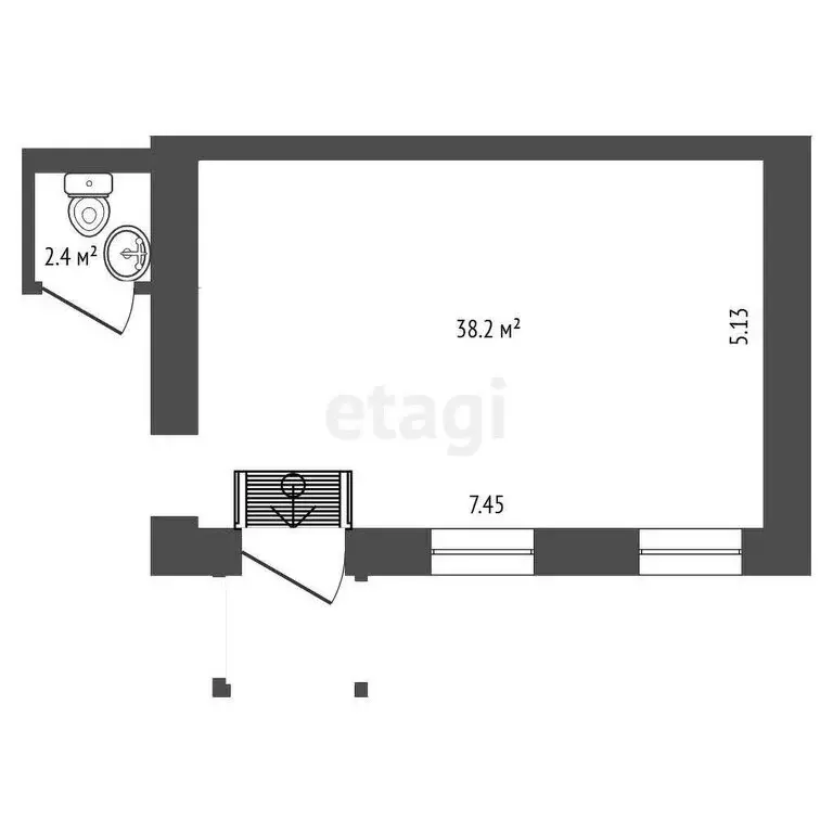 Торговая площадь (40 м) - Фото 1