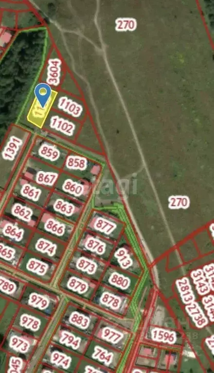 Участок в Калужская область, Калуга городской округ, д. Канищево ул. ... - Фото 2