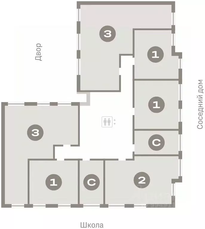 3-к кв. Новосибирская область, Новосибирск Лебедевский кв-л,  (90.2 м) - Фото 1