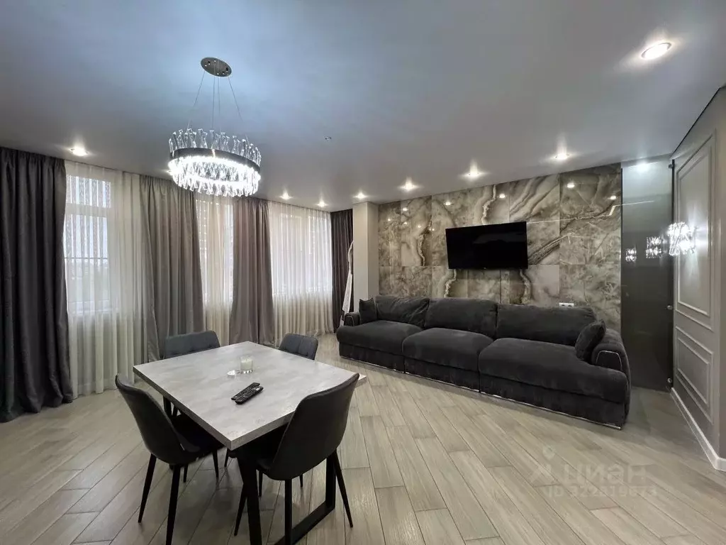 3-к кв. Северная Осетия, Владикавказ ул. Астана Кесаева, 46Б (92.0 м) - Фото 2