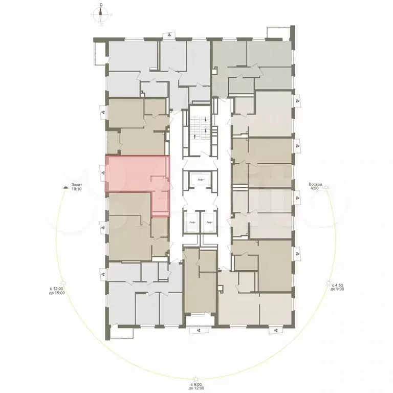 1-к. квартира, 31,5 м, 17/25 эт. - Фото 1