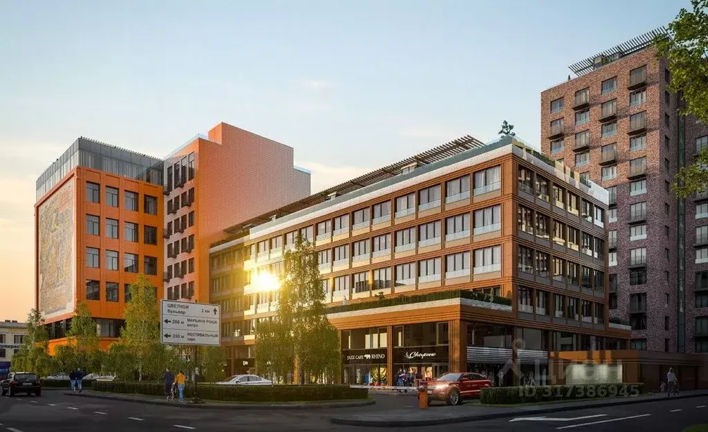 Офис в Москва ул. Сущевский Вал, 49 (126 м) - Фото 0