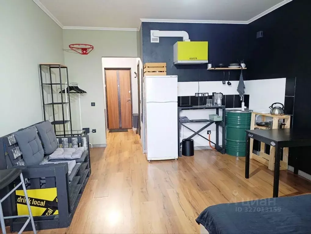 Студия Краснодарский край, Краснодар Дубинка мкр, ул. Имени Чехова, 6 ... - Фото 1