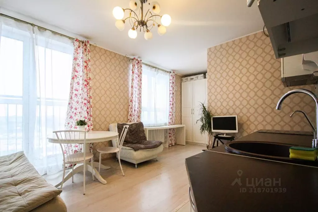 Студия Санкт-Петербург Кронштадтская ул., 13к2 (33.0 м) - Фото 1