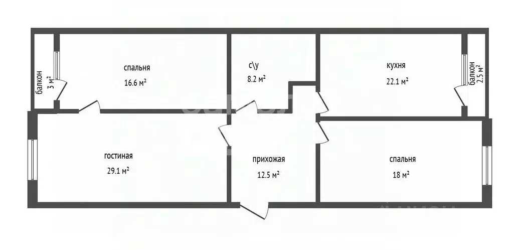 3-к кв. Дагестан, Дербент ул. Сальмана, 102 (110.0 м) - Фото 1