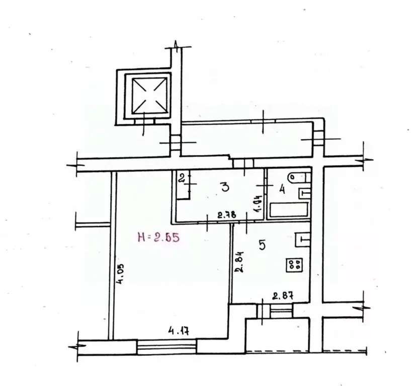 1-к кв. Волгоградская область, Волгоград ул. Богданова, 28 (39.0 м) - Фото 2