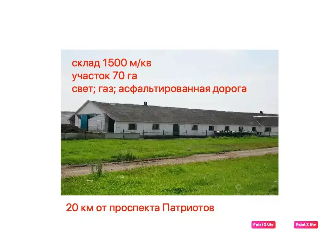 Склад в Воронежская область, Воронеж просп. Патриотов, 55 (1500 м) - Фото 2