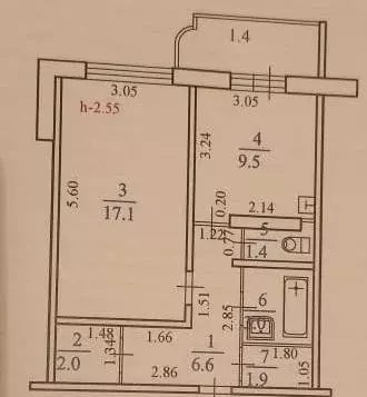 Продаётся 1-к квартира, 42 м - Фото 0
