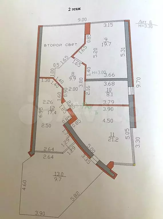 Дом 175,8 м на участке 2,6 сот. - Фото 0