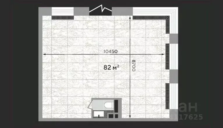 Торговая площадь в Москва ул. Зорге, 9Ак7 (82 м) - Фото 2