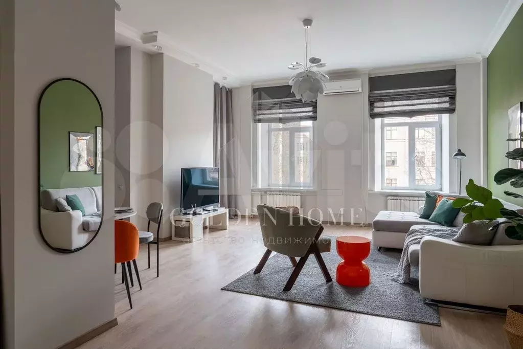 2-к. квартира, 60 м, 3/3 эт. - Фото 1