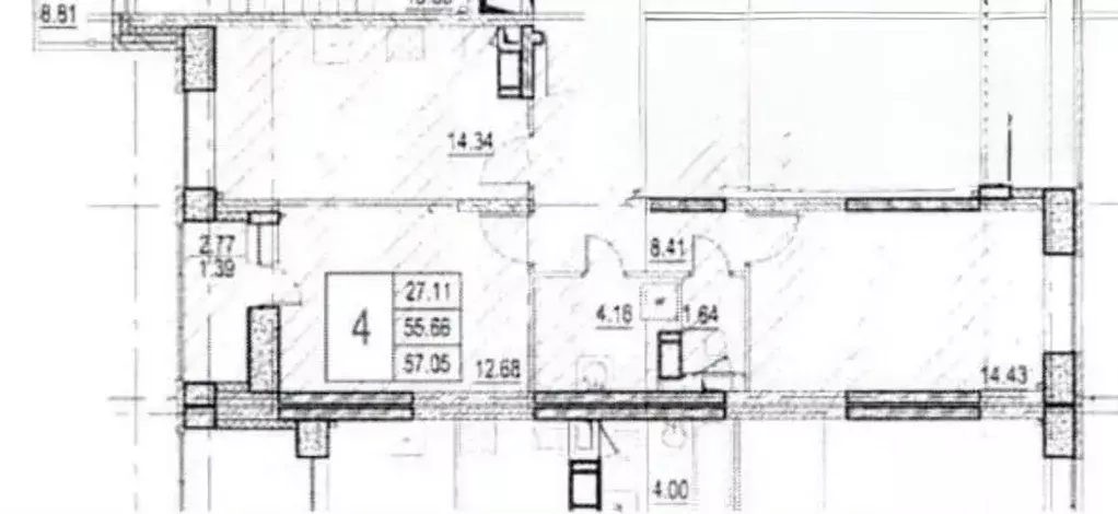 2-к кв. Московская область, Ленинский городской округ, Мисайлово пгт, ... - Фото 2