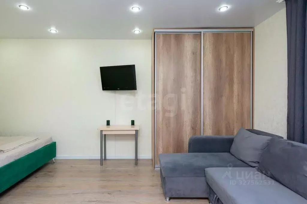 Студия Тюменская область, Тюмень ул. Дмитрия Менделеева, 2 (32.0 м) - Фото 1