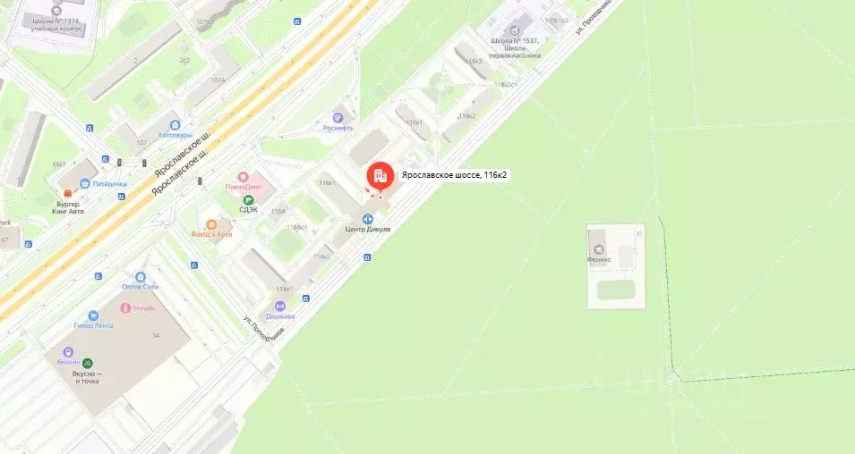 Помещение свободного назначения в Москва Ярославское ш., 116К2 (18 м) - Фото 1