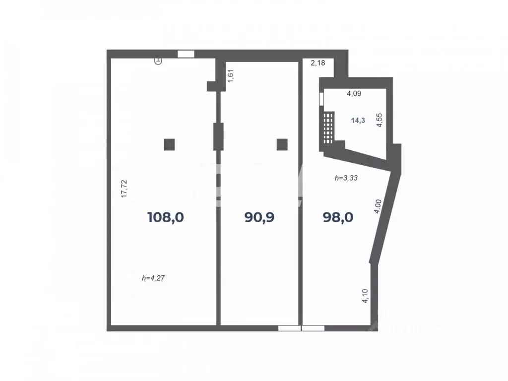 Торговая площадь в Челябинская область, Челябинск Комсомольский ... - Фото 2