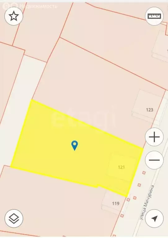 Участок в Кыштым, улица Мичурина (1301 м) - Фото 2