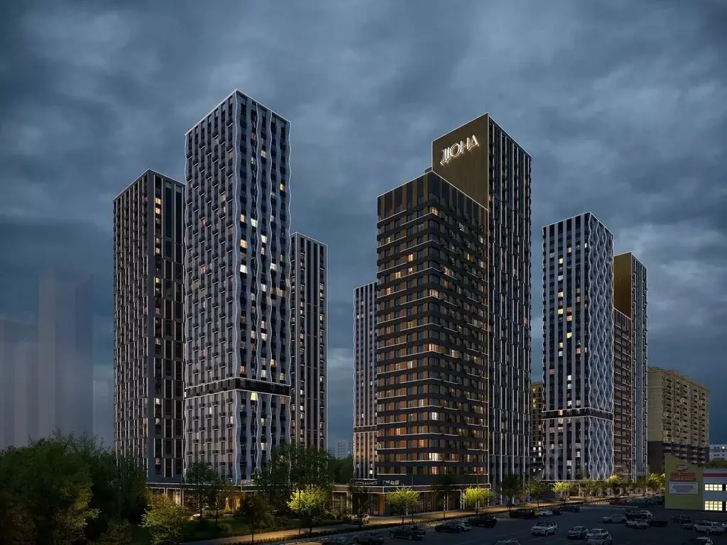 Студия Московская область, Котельники Дюна жилой комплекс (27.46 м) - Фото 1