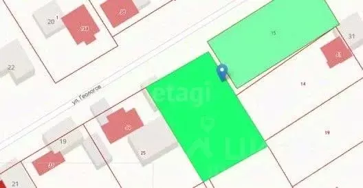 Участок в Белгородская область, Новый Оскол ул. Геологов, 15 (13.8 ... - Фото 0