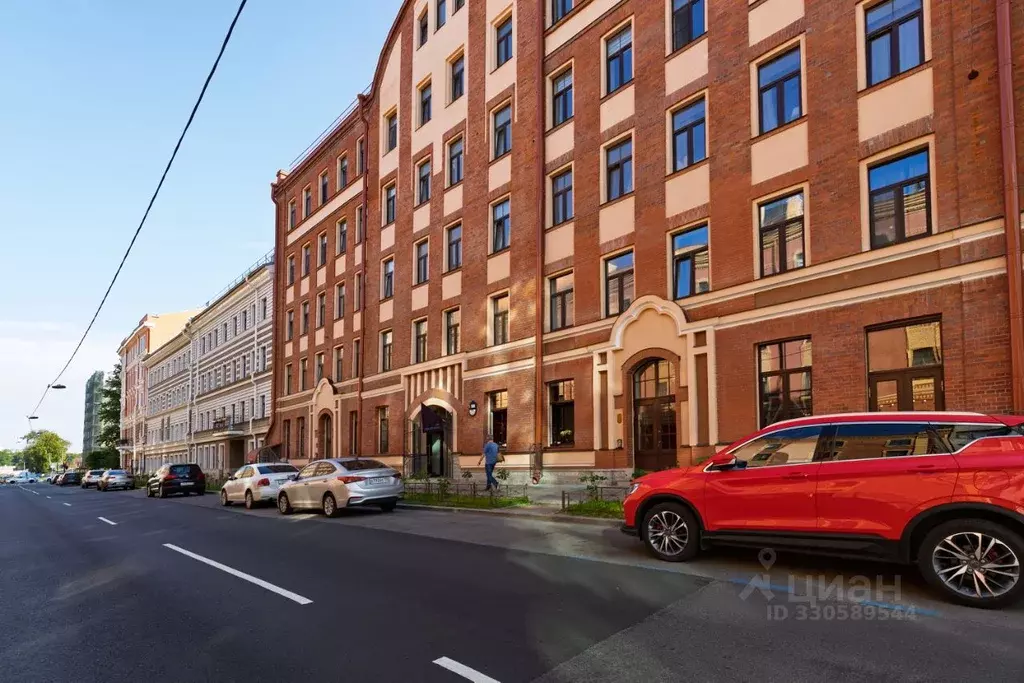 Студия Санкт-Петербург Тележная ул., 23 (46.9 м) - Фото 1