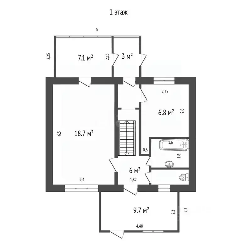 4-к кв. Красноярский край, Емельяново пгт ул. 2-х Борцов, 25 (71.9 м) - Фото 2