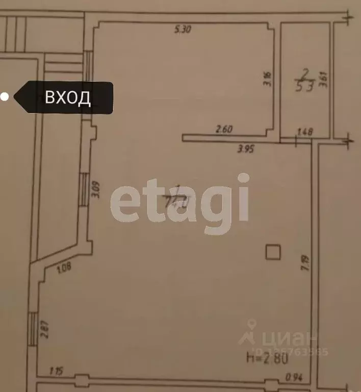 1-к кв. Краснодарский край, Анапа Таманская ул., 24 (80.0 м) - Фото 2