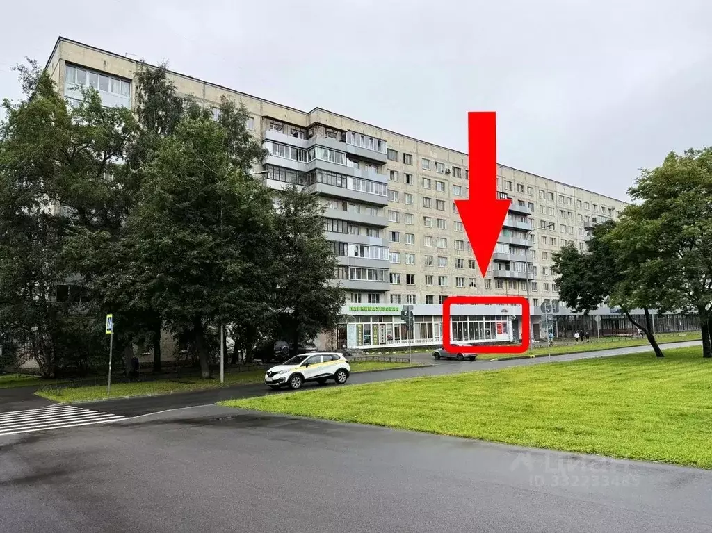 Помещение свободного назначения в Санкт-Петербург просп. Культуры, ... - Фото 1