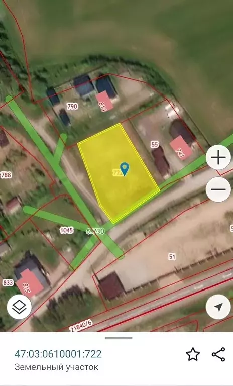 Участок в Ленинградская область, Приозерский район, Плодовское с/пос, ... - Фото 2