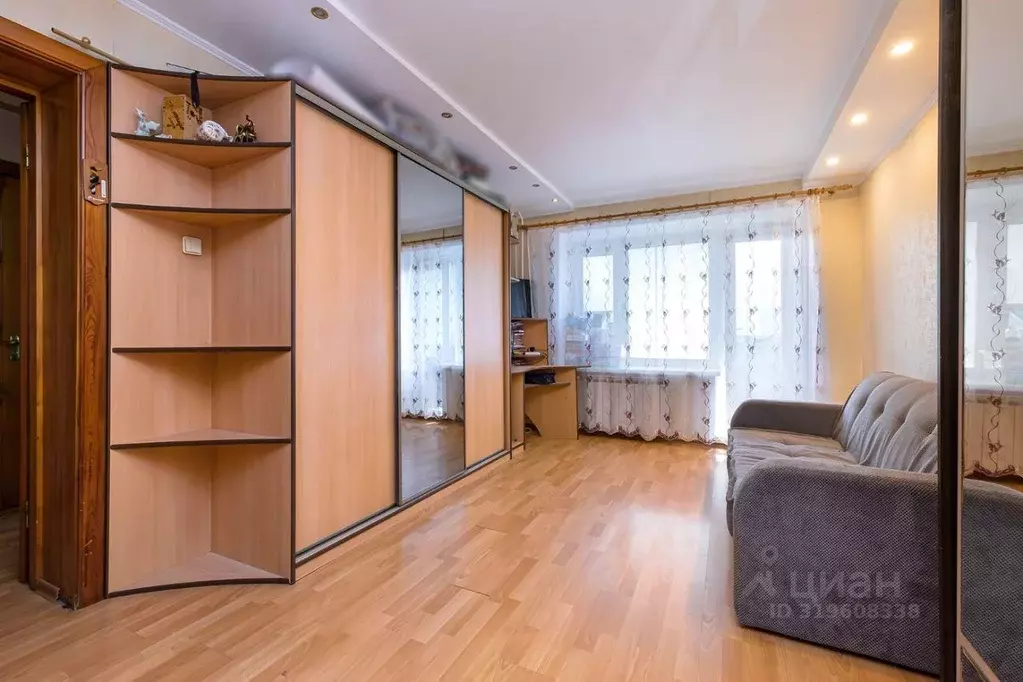 Квартира, 1 комната, 39.2 м - Фото 1