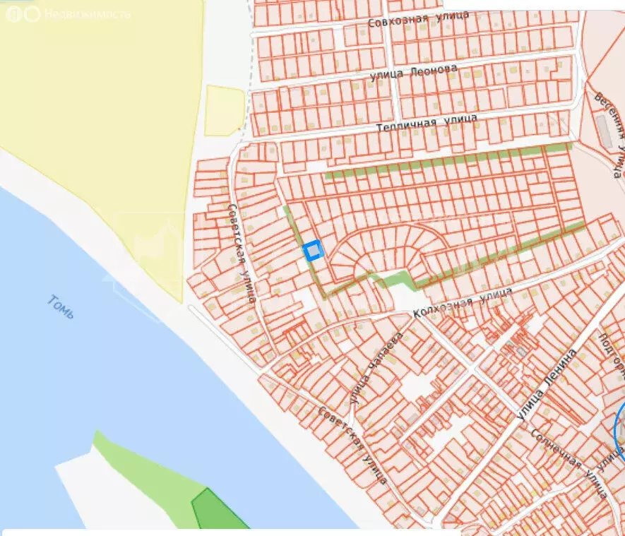 Участок в село Елыкаево, Колхозная улица (12 м) - Фото 1