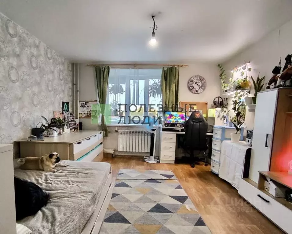 Студия Тамбовская область, Тамбов ул. Запрудная, 8 (34.3 м) - Фото 1